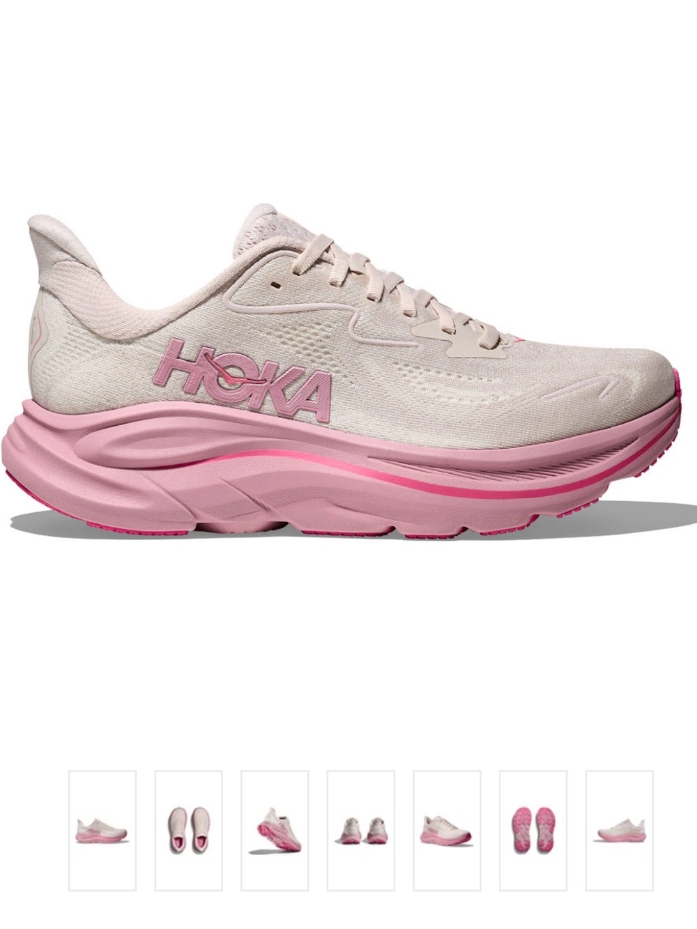 HOKA women Clifton 10 Running Shoes - Size 8
